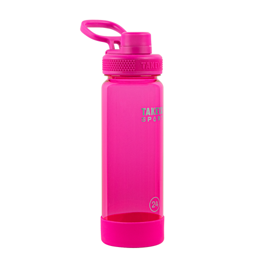 tritan-sport-water-bottle-with-spout-lid-w7 51671-TKS-Tritan-Spout-24-PinkSweep-frontangle.png