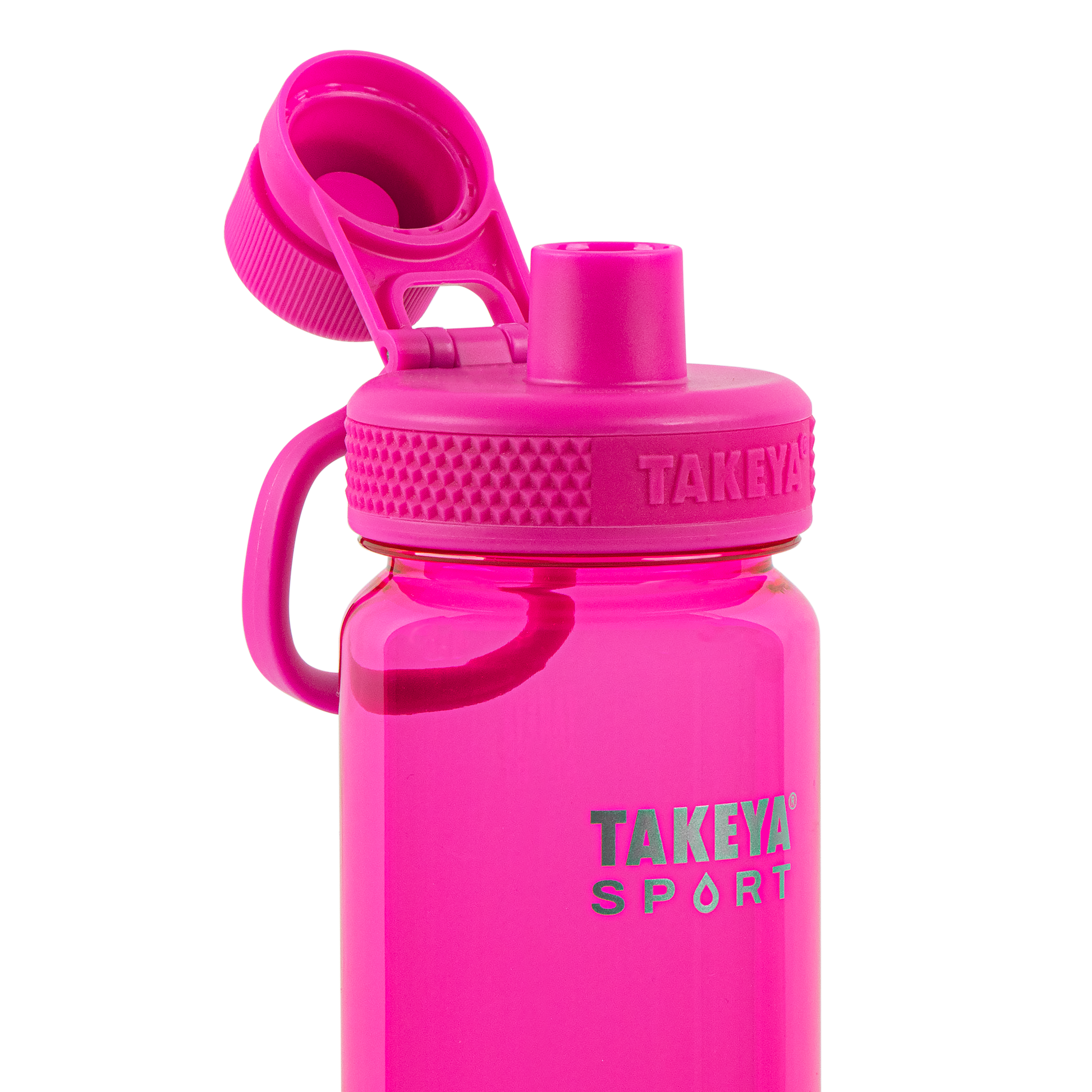 tritan-sport-water-bottle-with-spout-lid-w7 51671-TKS-Tritan-Spout-24-PinkSweep-openlid.png