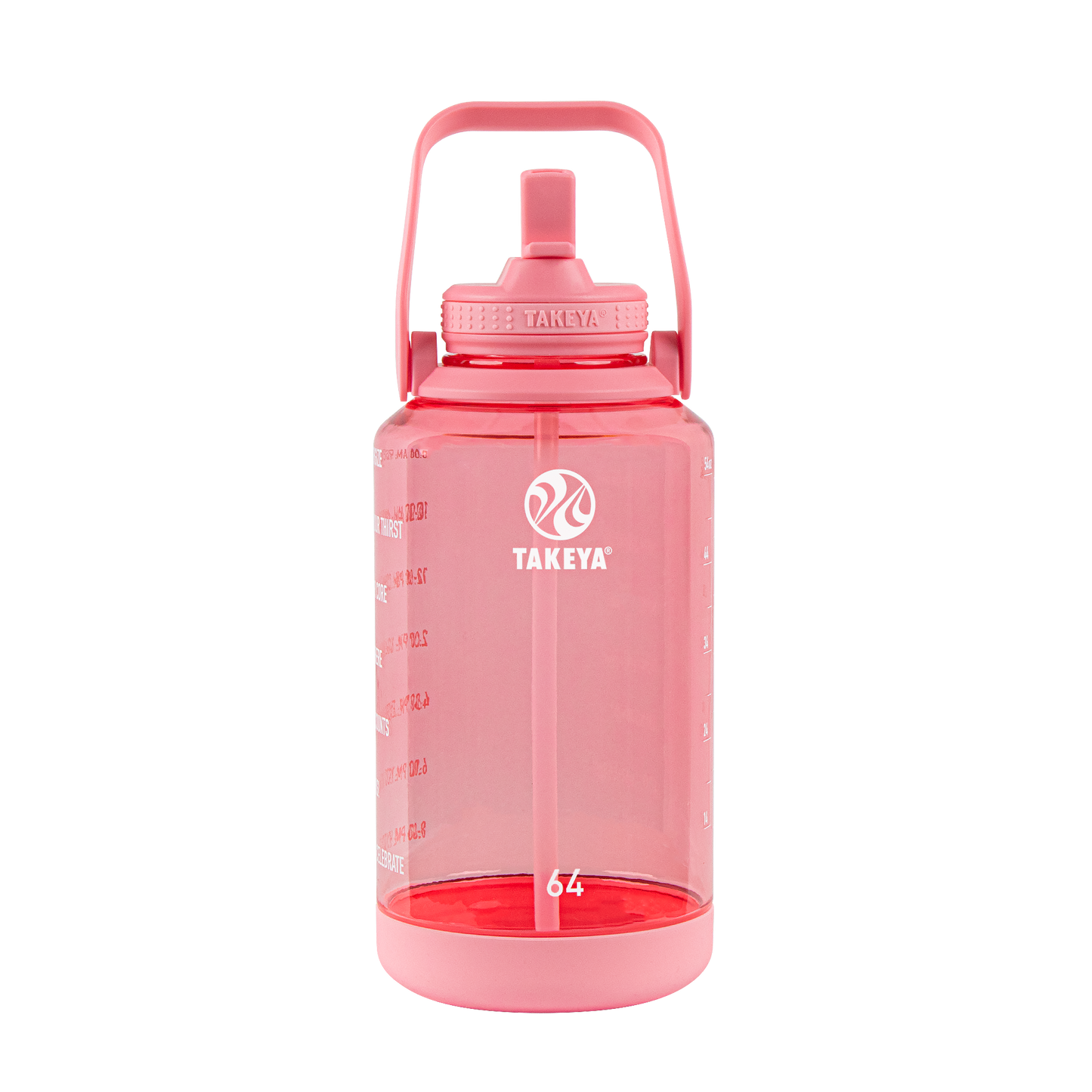 tritan-motivational-water-bottle-with-straw-lid-u3 54143-Tritan-Straw-Motivational-64-FlutterPink-front.png