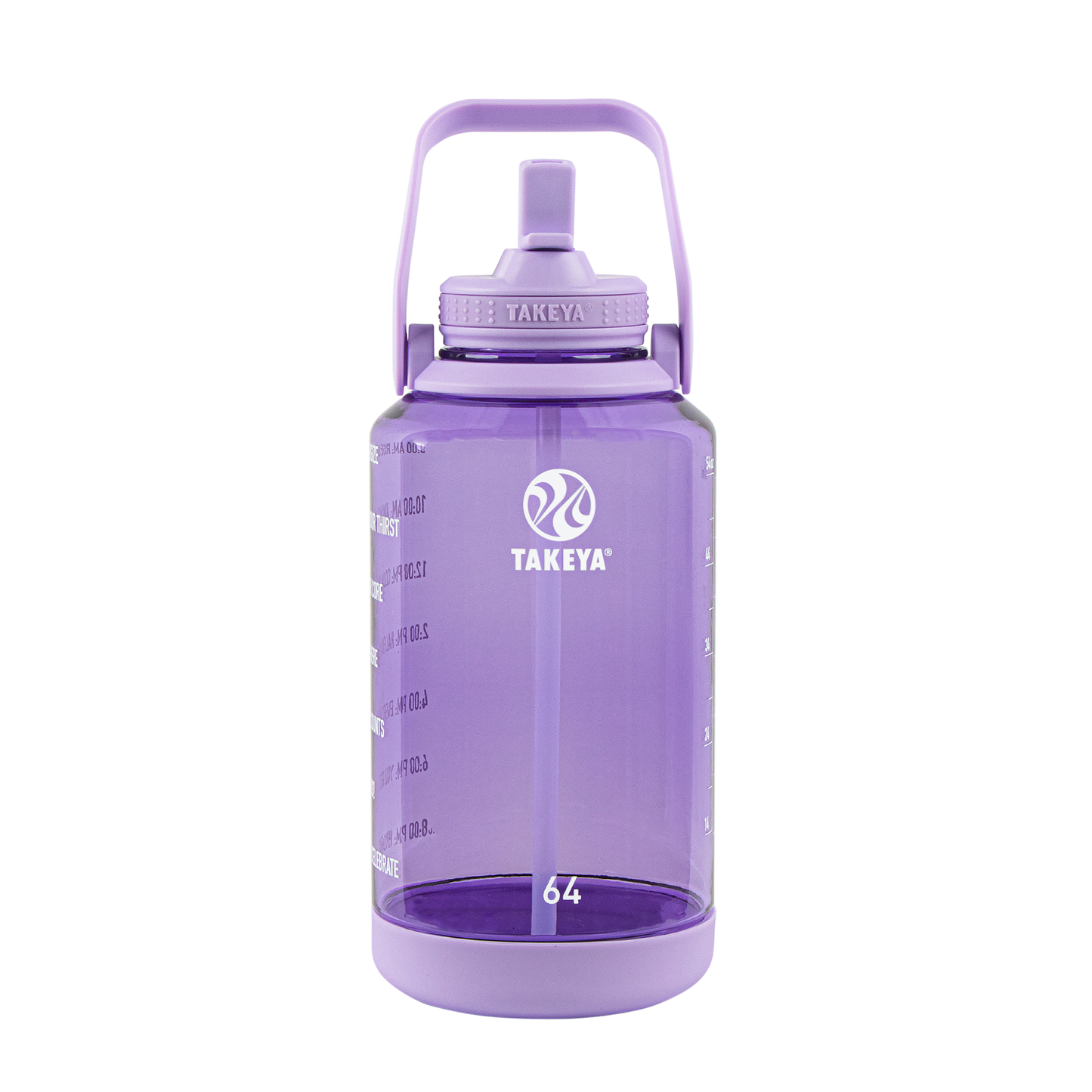 tritan-motivational-water-bottle-with-straw-lid-u3 54144-Tritan-Straw-Motivational-64-VivacityPurple-front.png