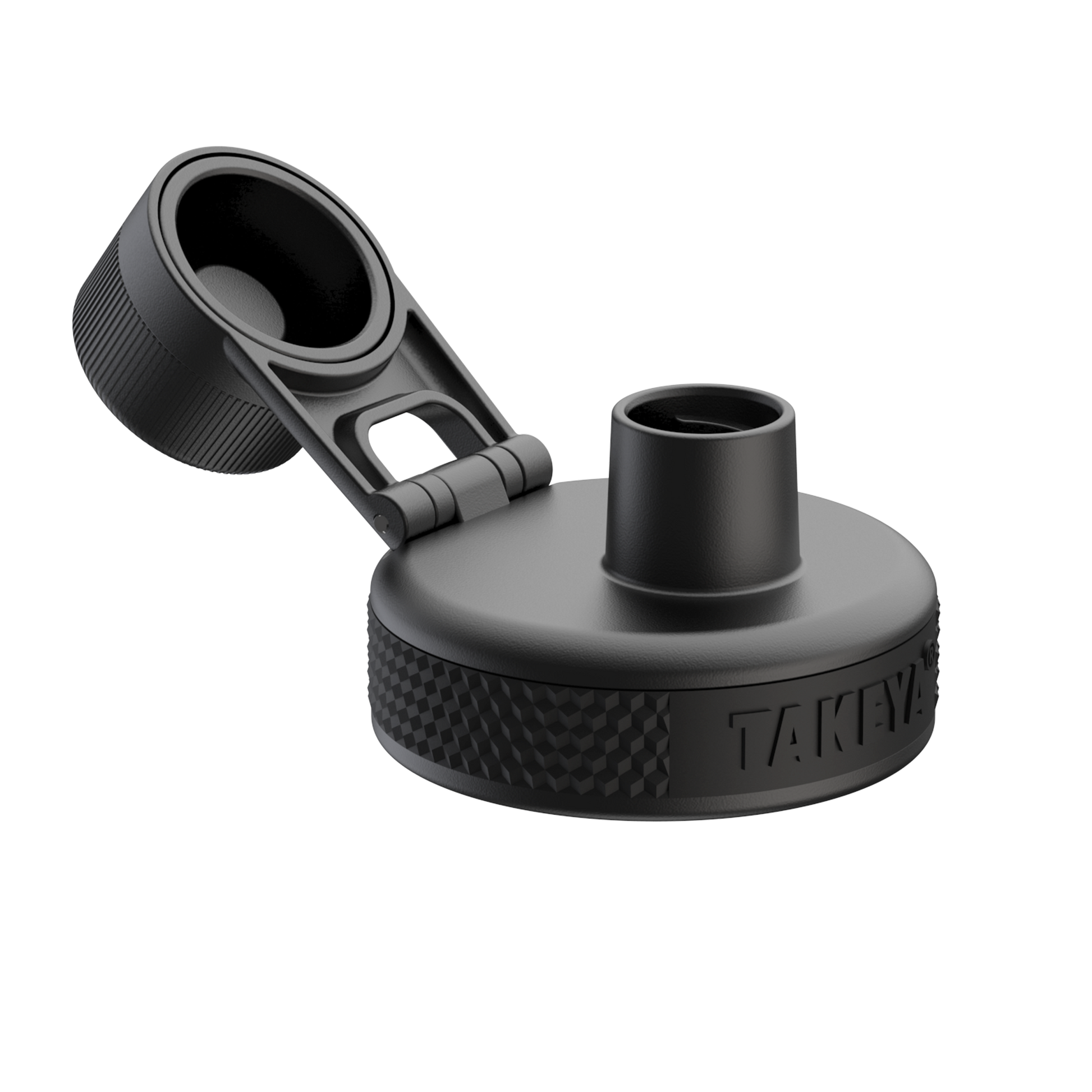 sport-insulated-spout-lid-with-ice-blocker-no-handle-w2 96081-TKS-Spout2-NoHandle-GSBlack-lidopen.png