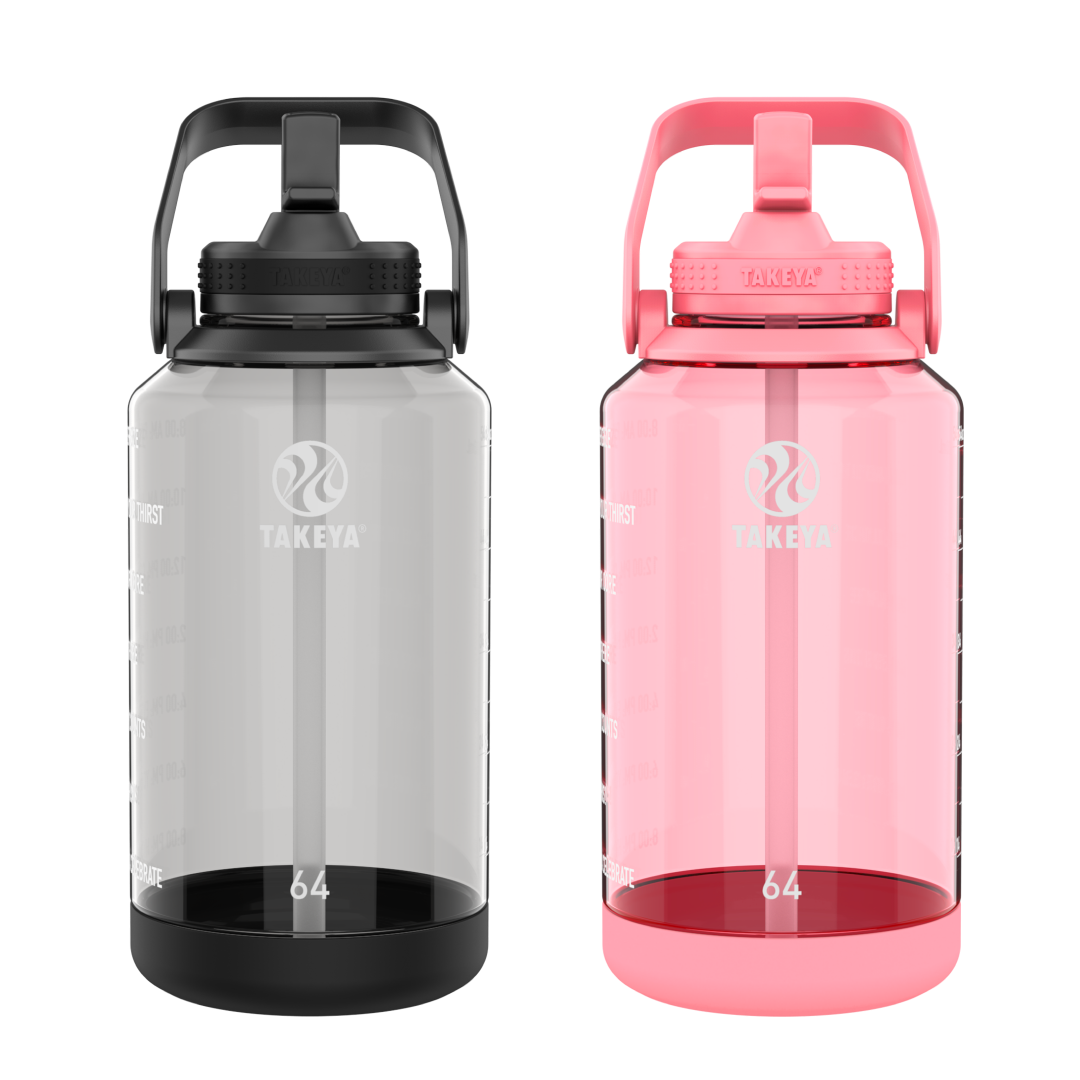 tritan-motivational-bottle-bundle-with-straw-lid-2-pack-u5 Motivational1-Black_1Pink.png